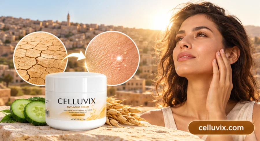 Celluvix - caring for skin in Jordan's dry desert climate