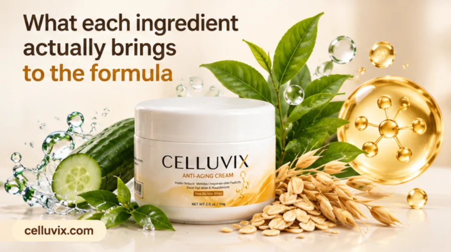 Celluvix - what each ingredient contributes to the formula